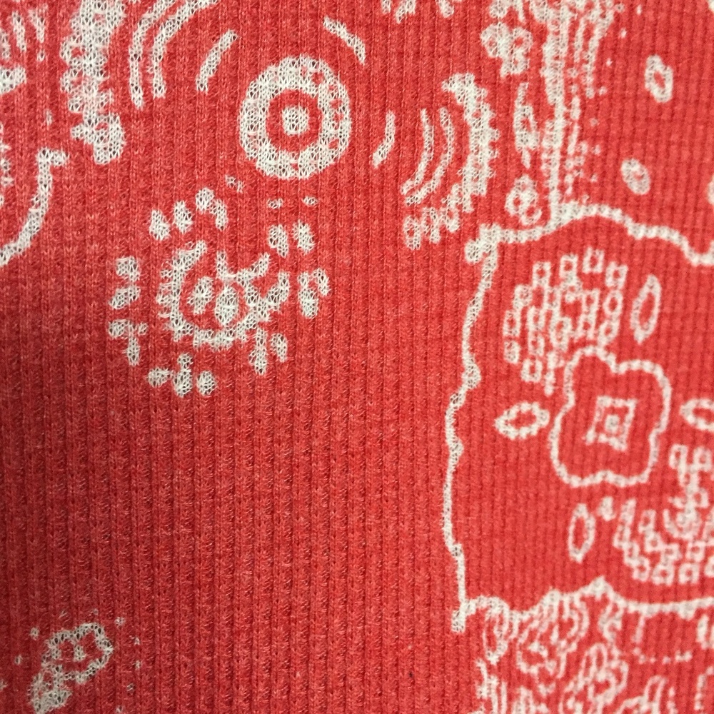 Lucky Brand Light Waffle Weave Top L - Picture 4 of 9